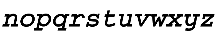 Thabit-Bold-Oblique Bold Oblique Font LOWERCASE