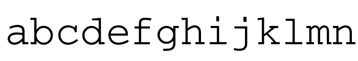 Thabit Font LOWERCASE