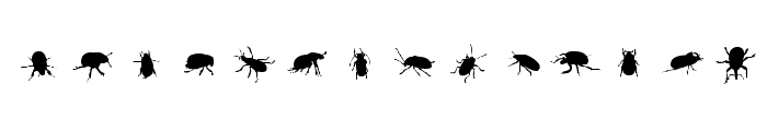 The Beetles Font LOWERCASE