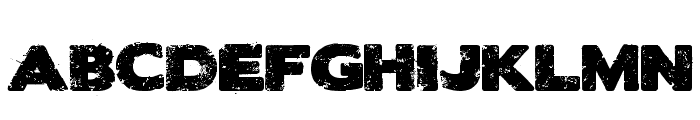 The Blood Shack Font LOWERCASE