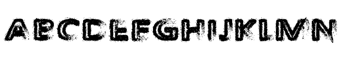 The Decompozed Regular Font LOWERCASE