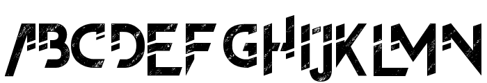 The FrontMan 2 demo Font UPPERCASE