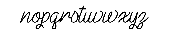The Illusion of Beauty Font LOWERCASE
