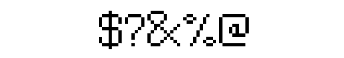 The Jewish Bitmap Font OTHER CHARS