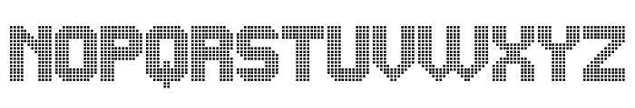 The Led Display St Font UPPERCASE