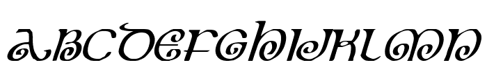 The Shire Italic Font LOWERCASE
