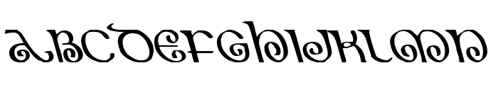 The Shire Leftalic Font LOWERCASE
