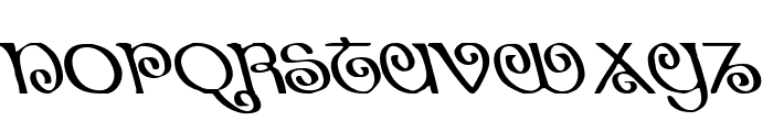 The Shire Leftalic Font LOWERCASE