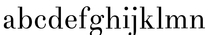 Theano Didot Regular Font LOWERCASE