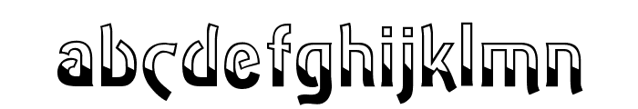 Theater Afisha Font LOWERCASE
