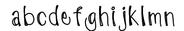ThickChick Font LOWERCASE