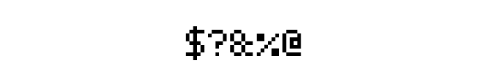 Thin Pixel-7 Font OTHER CHARS