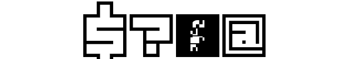 Thirteen Pixel Fonts Regular Font OTHER CHARS
