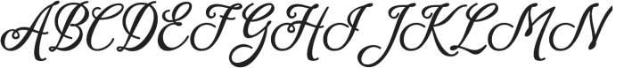 Thoorma otf (400) Font UPPERCASE