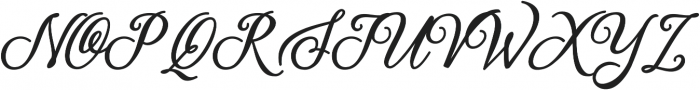 Thoorma otf (400) Font UPPERCASE