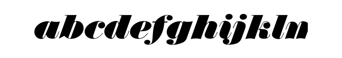 Thorowgood Regular Italic OT Font LOWERCASE