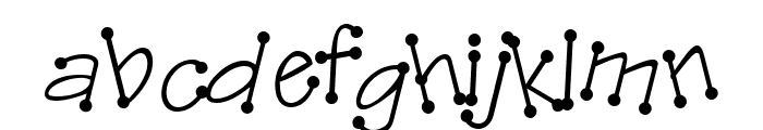 ThreadFun Italic Font LOWERCASE