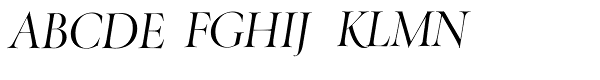 Throhand Regular Italic Font UPPERCASE