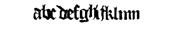 ThugLoveDT Font LOWERCASE