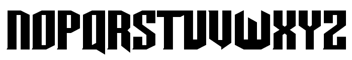 TIE-Wing Font UPPERCASE