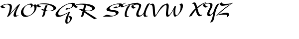 Tiamaria Font UPPERCASE