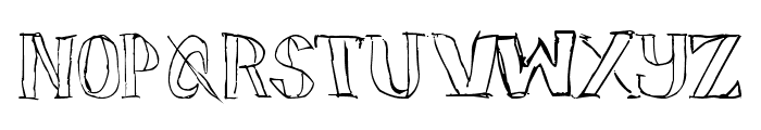 TicTacToe Font UPPERCASE