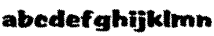 Tiffy Font LOWERCASE