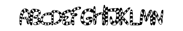 TigerTails Font LOWERCASE