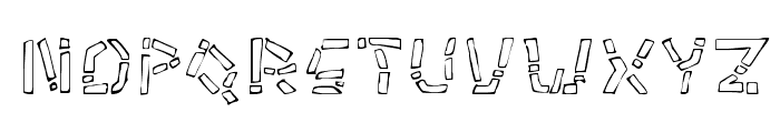 Tikitype Regular Font LOWERCASE