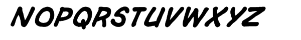 Tim Sale Lower-Intl Bold Italic Font UPPERCASE