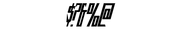 Timberwolf Condensed Italic Font OTHER CHARS