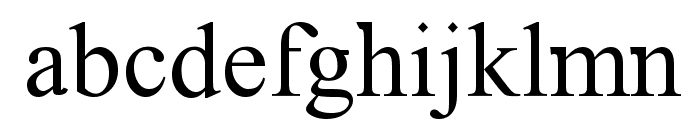 Timoroman Font LOWERCASE