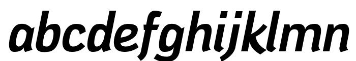 Tin Doghouse Italic Font LOWERCASE