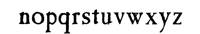 Tintinabulation Font LOWERCASE