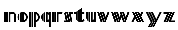 Titanick Display NF Font LOWERCASE