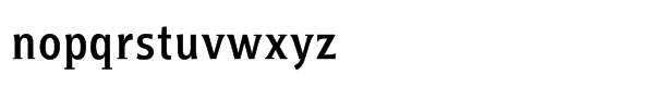 Titla Std Cyrillic + Western Condensed Medium Font LOWERCASE