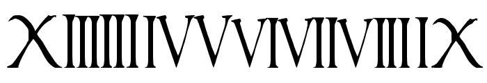 times new vespasian Font OTHER CHARS