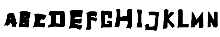 TobyFont-Fullreduced Font UPPERCASE