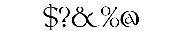 Tolkien Regular Font OTHER CHARS