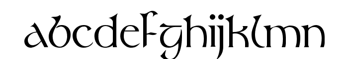 Tolkien Regular Font LOWERCASE