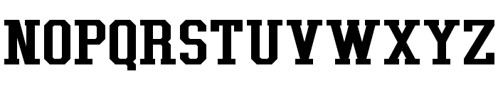 Tonopah Font UPPERCASE