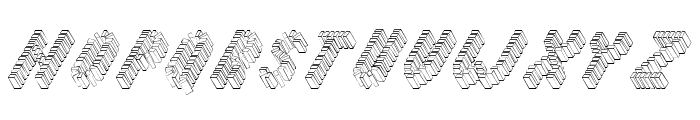 Topple2 Font LOWERCASE