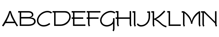 Tork-Regular Font UPPERCASE