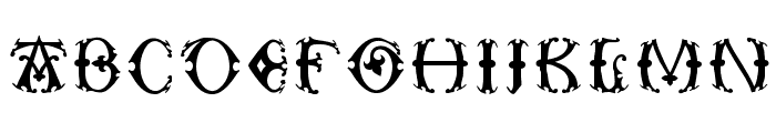 ToskanaCapsRound Font LOWERCASE
