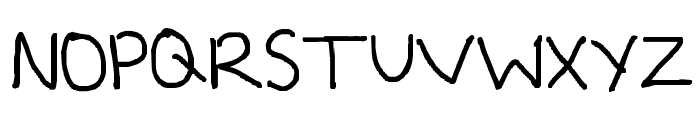 Tottletastic Font UPPERCASE