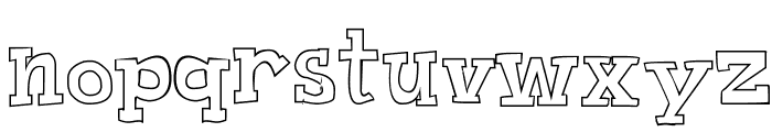 Toy Toy Toon Font LOWERCASE