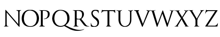 Trajanus Roman Font UPPERCASE