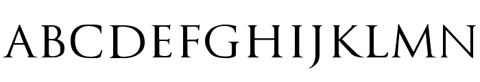 Trajanus Roman Font LOWERCASE
