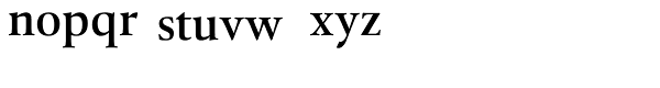 Tramuntana 1 Text Pro Bold Font LOWERCASE