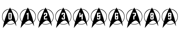 Trek Arrowcaps Font OTHER CHARS